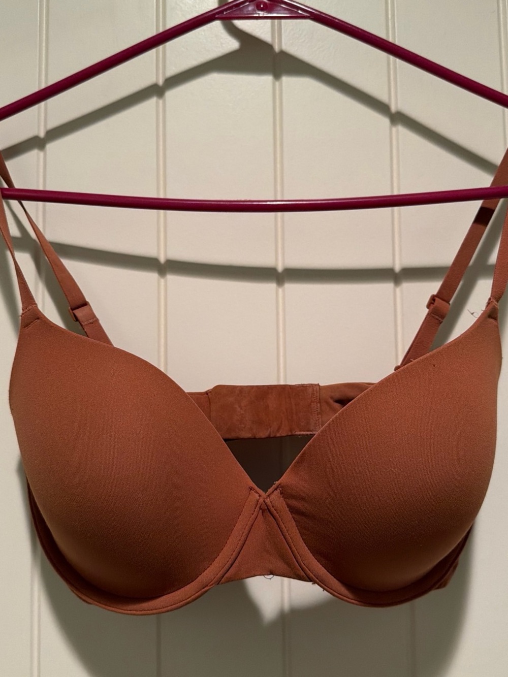 SKIMS Molded T-Shirt Bra in bronze
